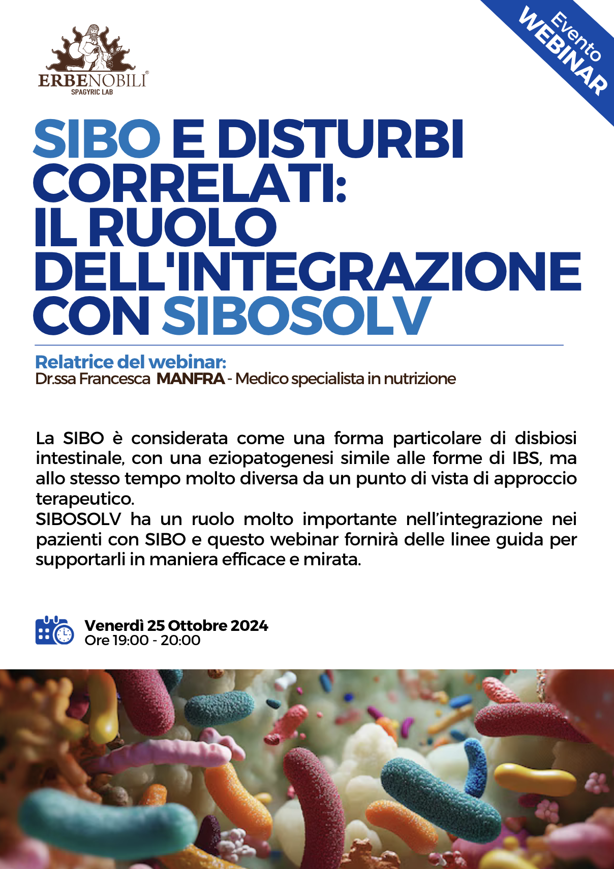 SIBO E DISTURBI CORRELATI: IL RUOLO DELL'INTEGRAZIONE CON SIBOSOLV