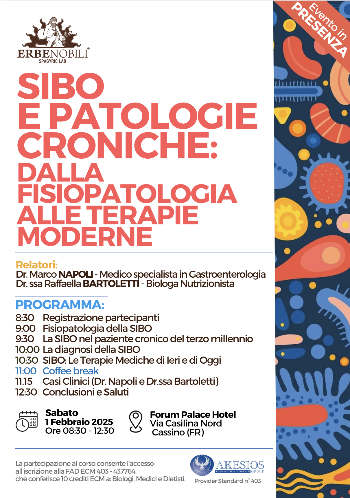 SIBO E PATOLOGIE CRONICHE: DALLA FISIOPATOLOGIA ALLE TERAPIE MODERNE