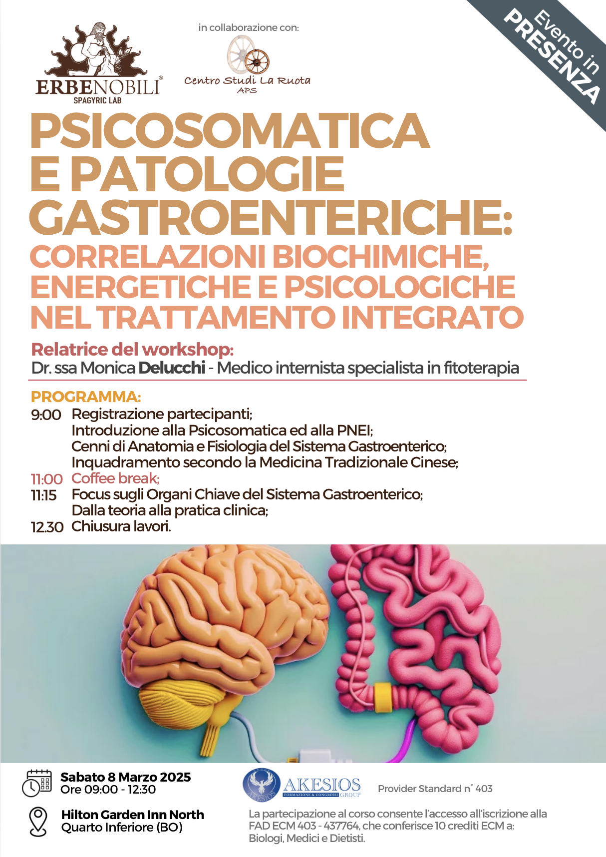 PSICOSOMATICA E PATOLOGIE GASTROENTERICHE: CORRELAZIONI BIOCHIMICHE, ENERGETICHE E PSICOLOGICHE NEL TRATTAMENTO INTEGRATO