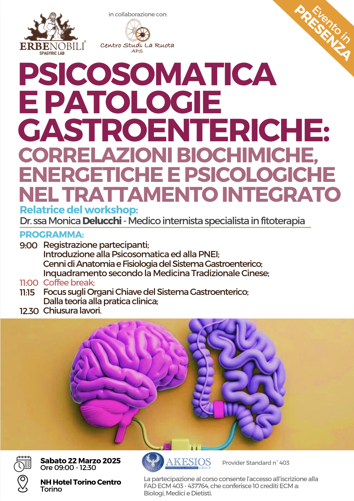 PSICOSOMATICA E PATOLOGIE GASTROENTERICHE: CORRELAZIONI BIOCHIMICHE, ENERGETICHE E PSICOLOGICHE NEL TRATTAMENTO INTEGRATO