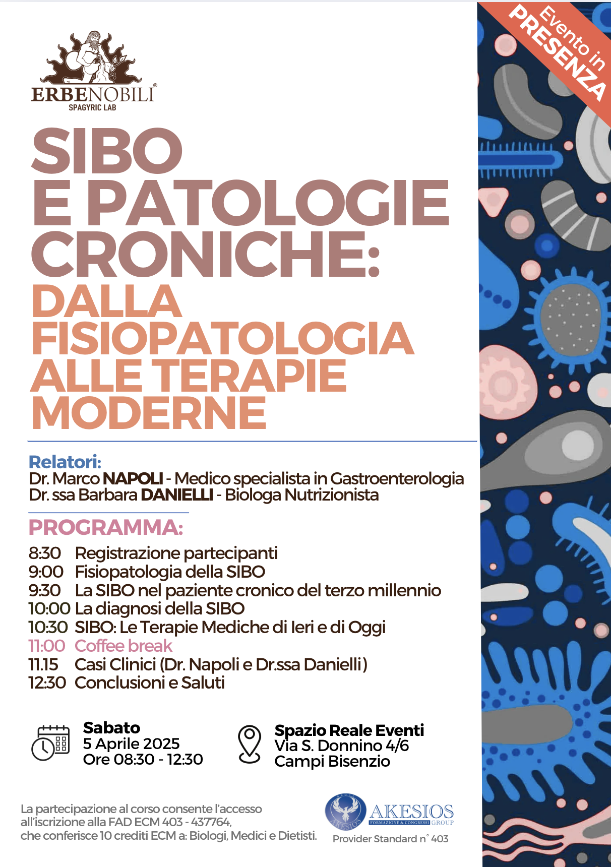 SIBO E PATOLOGIE CRONICHE: DALLA FISIOPATOLOGIA ALLE TERAPIE MODERNE