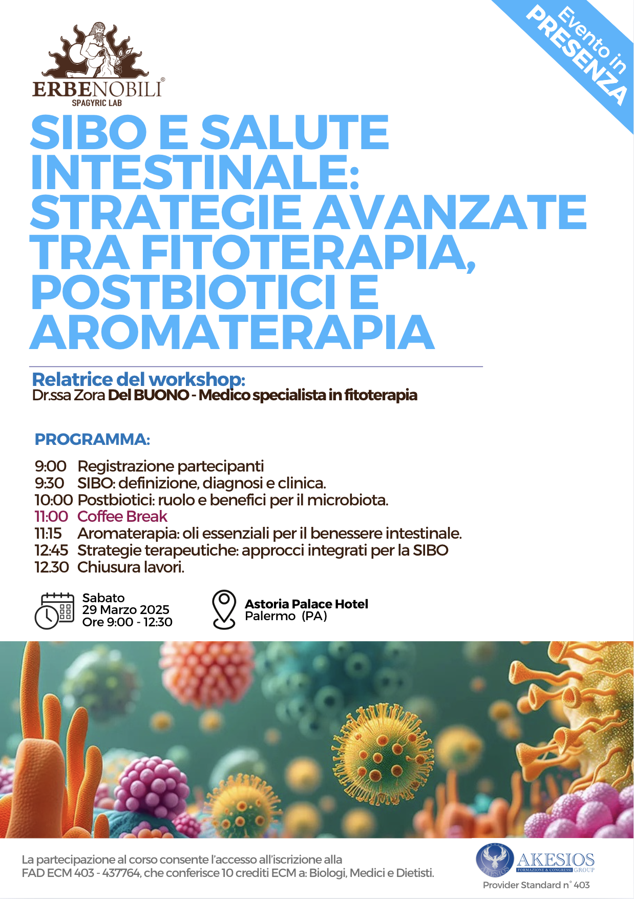 SIBO E SALUTE INTESTINALE: STRATEGIE AVANZATE TRA FITOTERAPIA, POSTBIOTICI E AROMATERAPIA