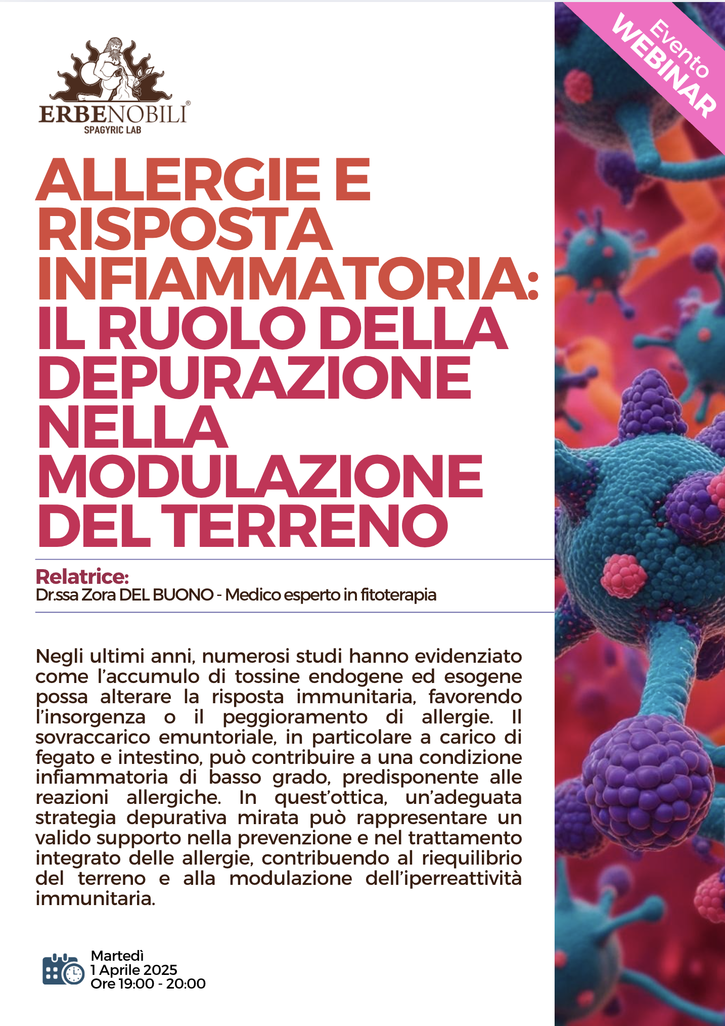 ALLERGIE E RISPOSTA INFIAMMATORIA: IL RUOLO DELLA DEPURAZIONE NELLA MODULAZIONE DEL TERRENO