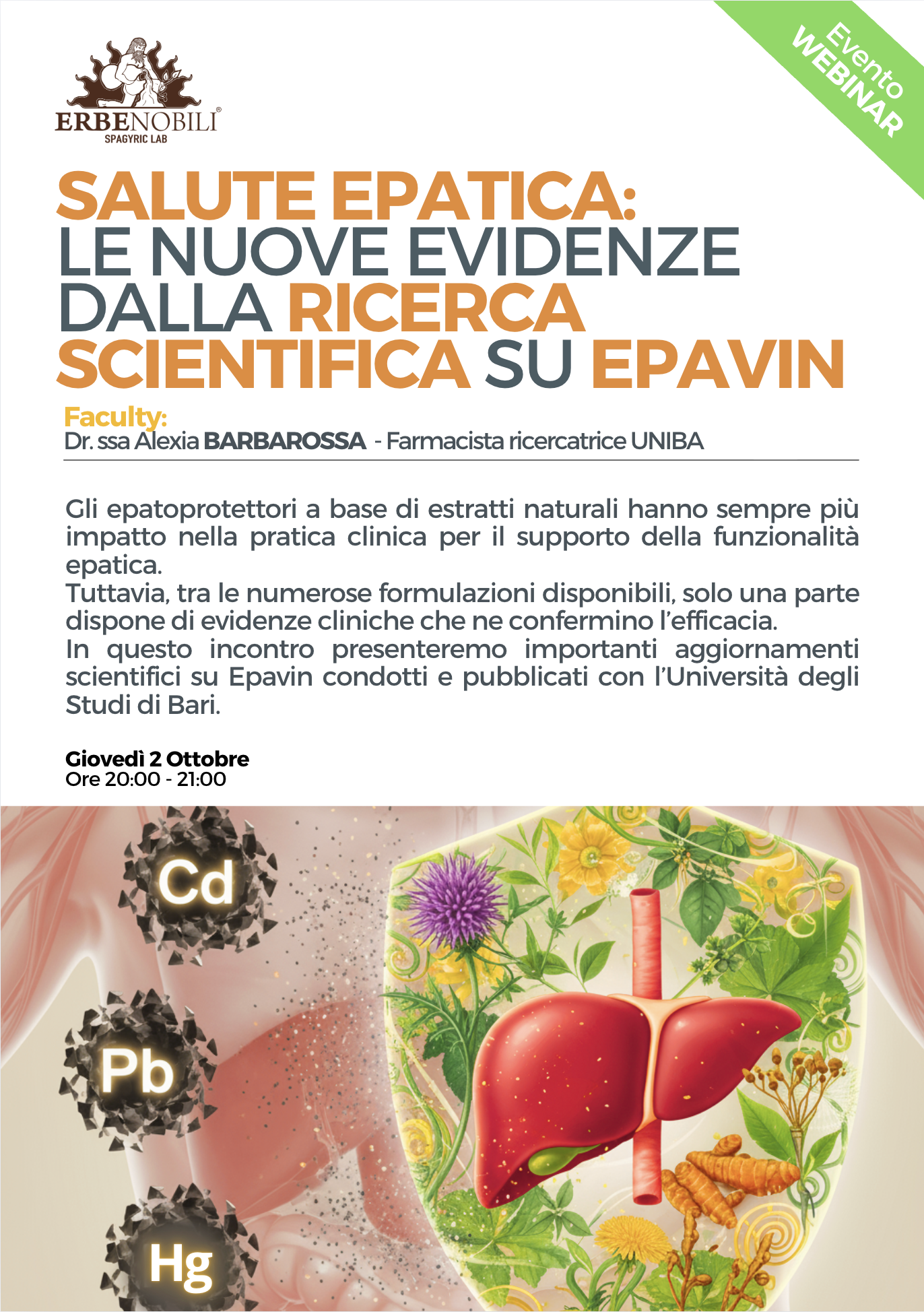 SALUTE EPATICA: LE NUOVE EVIDENZE DALLA RICERCA SCIENTIFICA SU EPAVIN