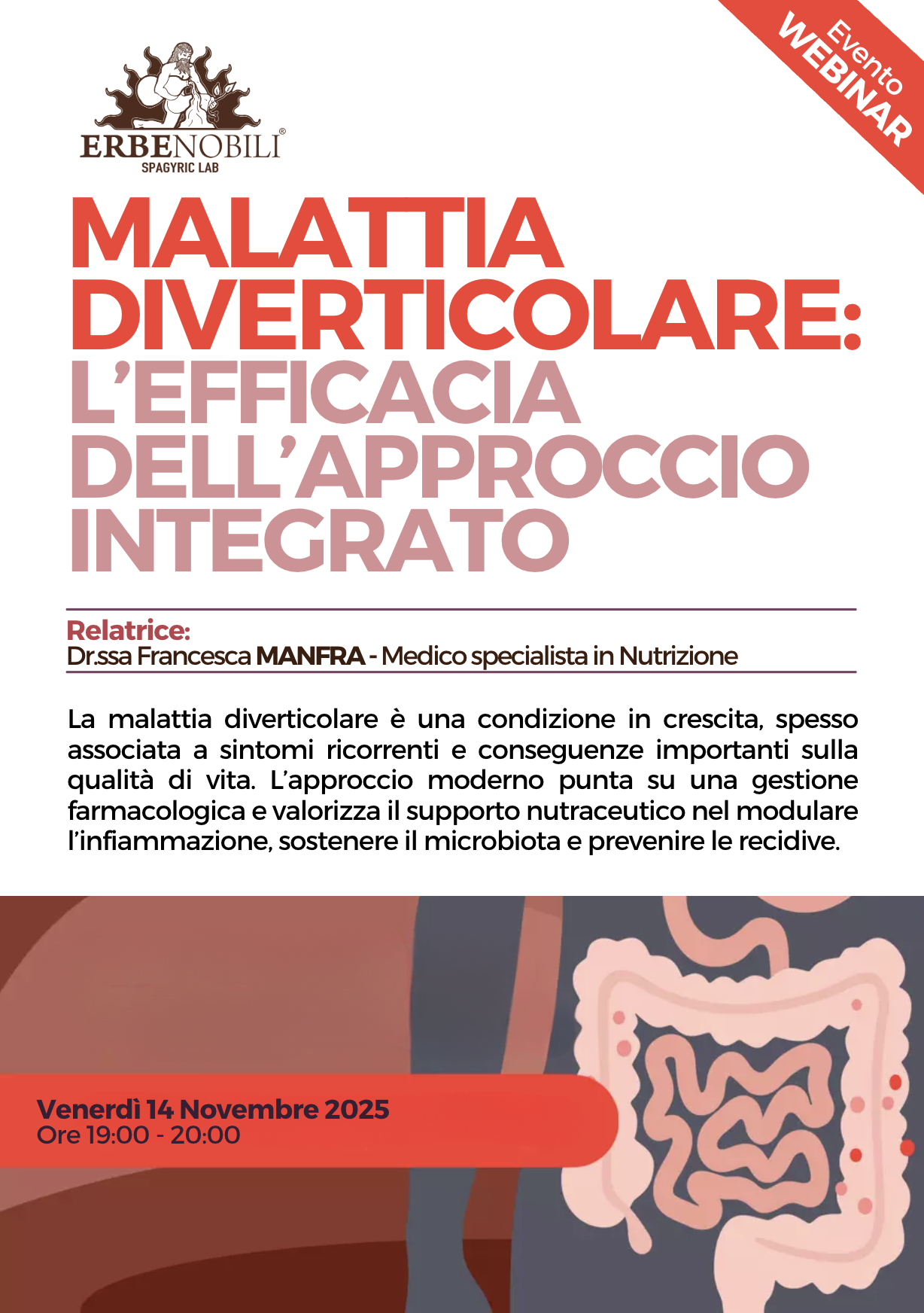 MALATTIA DIVERTICOLARE: L’EFFICACIA DELL’APPROCCIO INTEGRATO