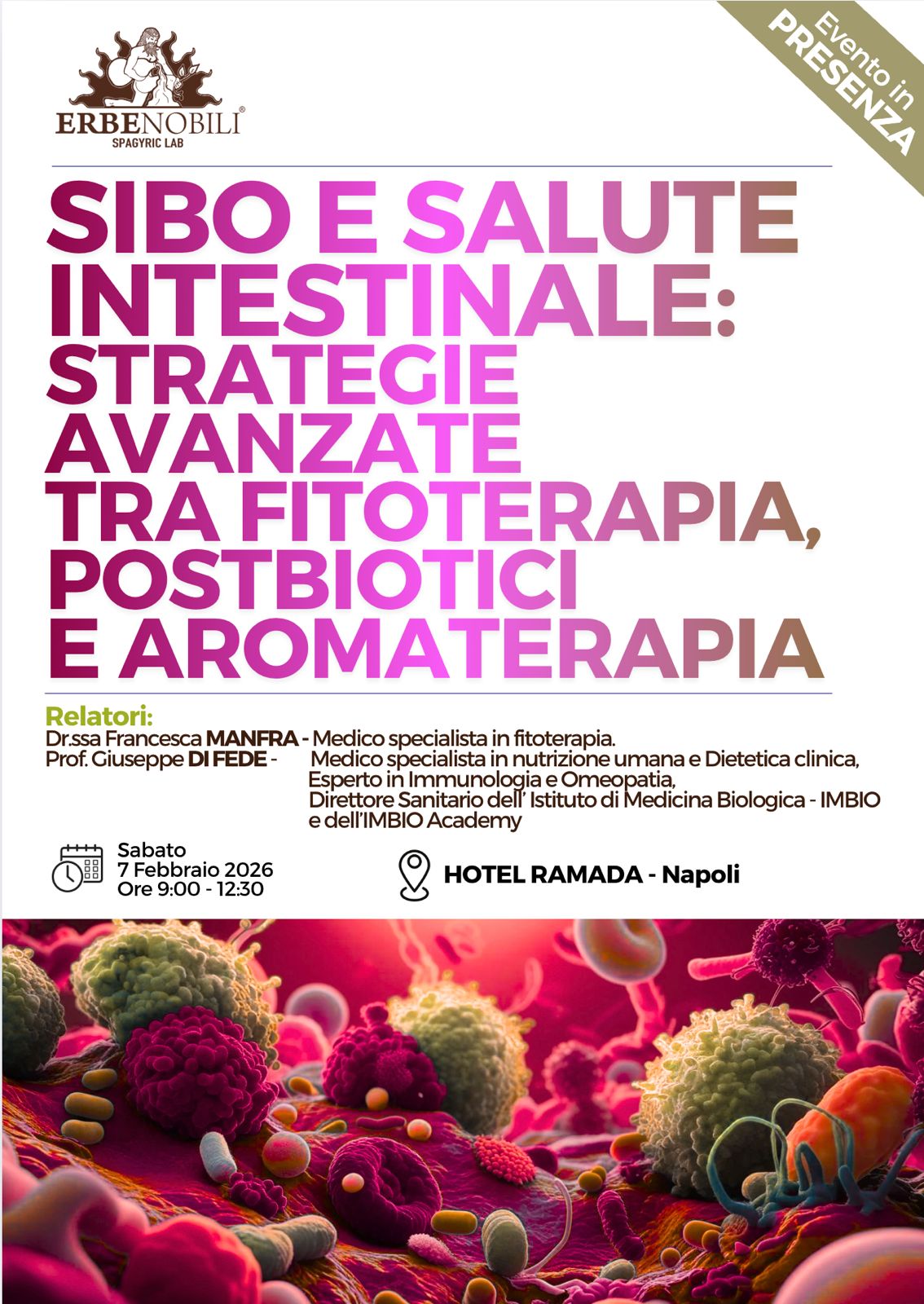 SIBO E SALUTE INTESTINALE: STRATEGIE AVANZATE TRA FITOTERAPIA, POSTBIOTICI E AROMATERAPIA