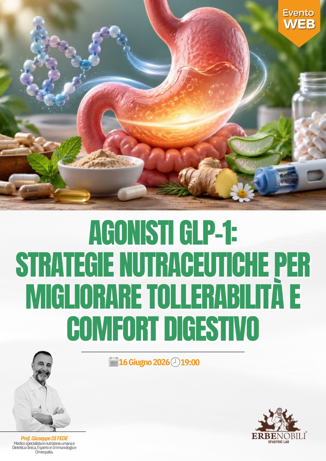 AGONISTI GLP-1: STRATEGIE NUTRACEUTICHE PER MIGLIORARE TOLLERABILITÀ E COMFORT DIGESTIVO