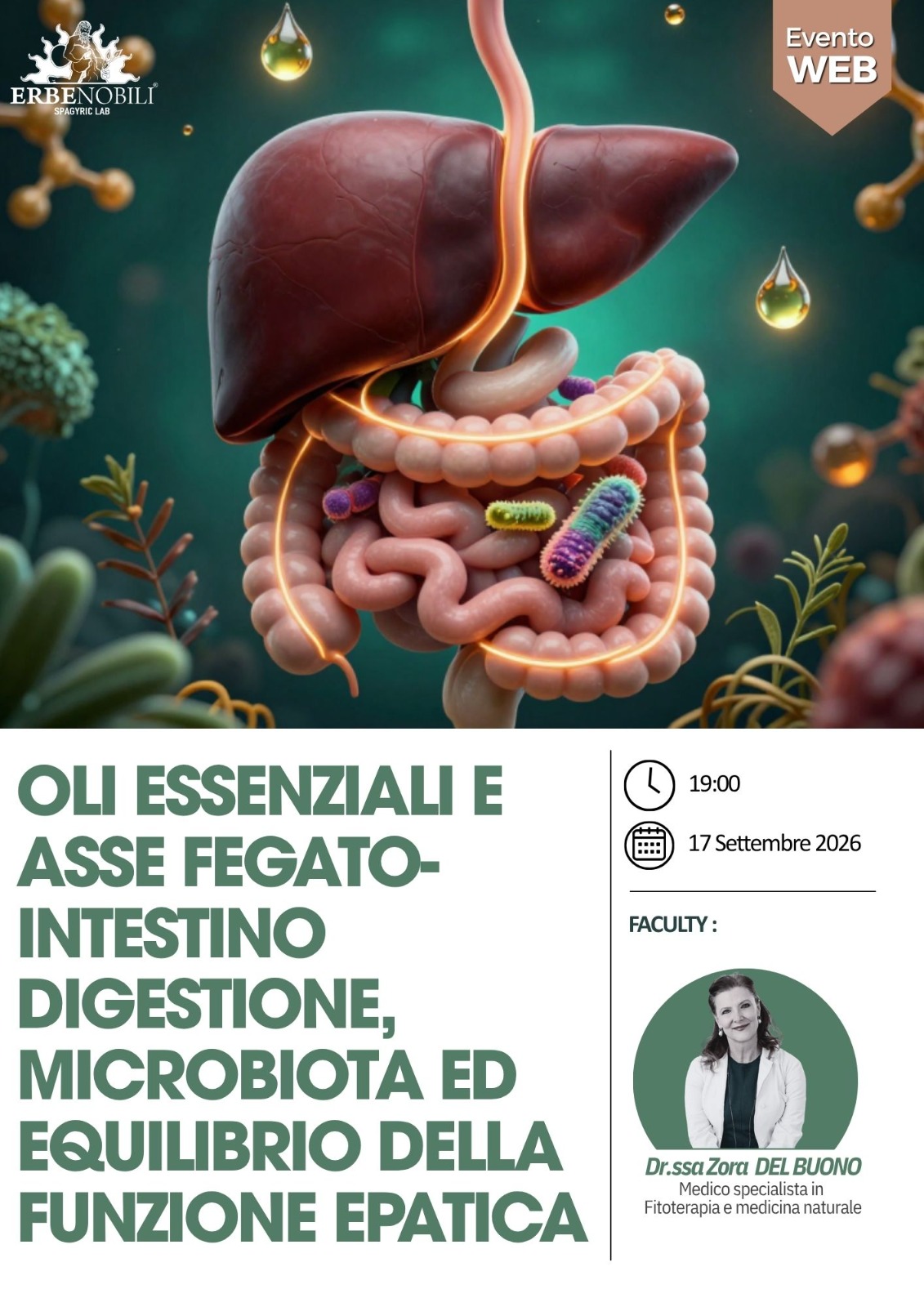 Oli essenziali e asse fegato-intestino: Digestione, microbiota ed equilibrio della funzione epatica